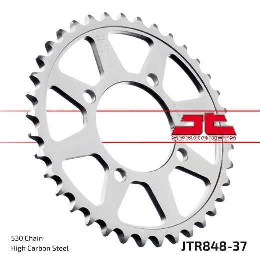 Zadnji verižnik (zobnik) JT JTR 848-37 37T, 530