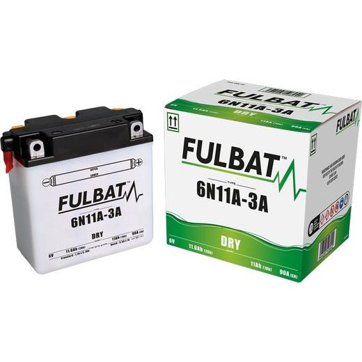 Konvencionalen akumulator (priložena kislina) FULBAT 6N11A-3A Kislina priložena