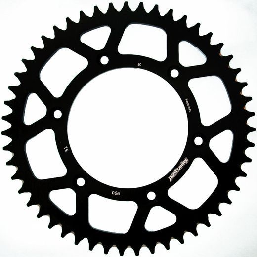 Rear ALU sprocket SUPERSPROX RAL-990:51-BLK črna 51T, 520