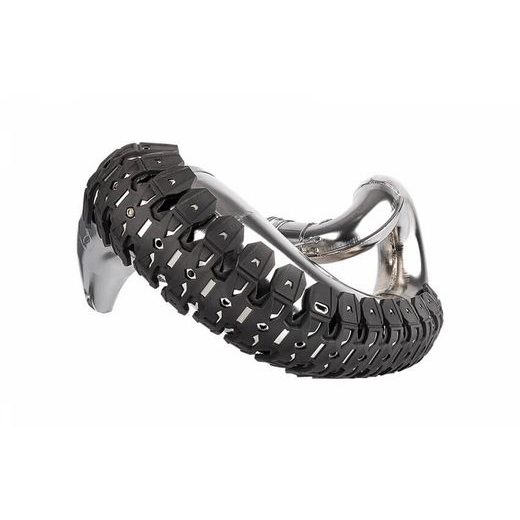Exhaust pipe guard POLISPORT ARMADILLO 8469200001 Črn