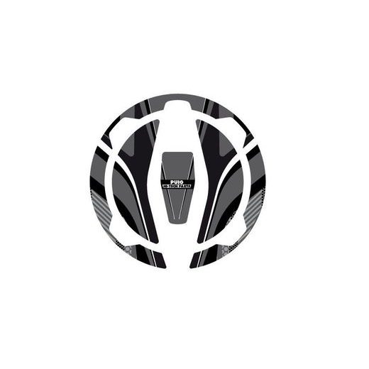 Fuel cap cover PUIG RADIKAL 9362U siva