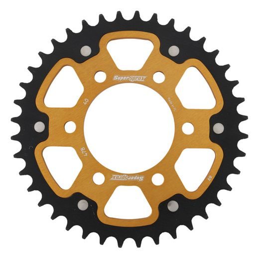 Zadnji verižnik (zobnik) SUPERSPROX STEALTH RST-478:40-GLD zlata 40T, 520