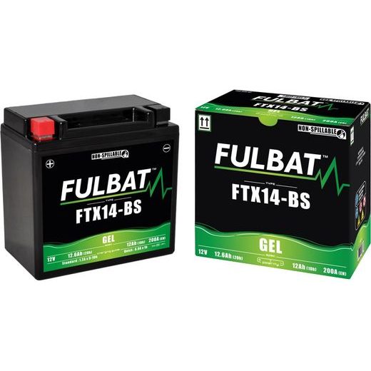 Gelski akumulator FULBAT FTX14-BS GEL (YTX14-BS GEL)
