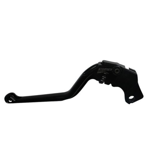 Clutch Lever ACCOSSATO ESS650 fixed CNC-worked aluminium, black