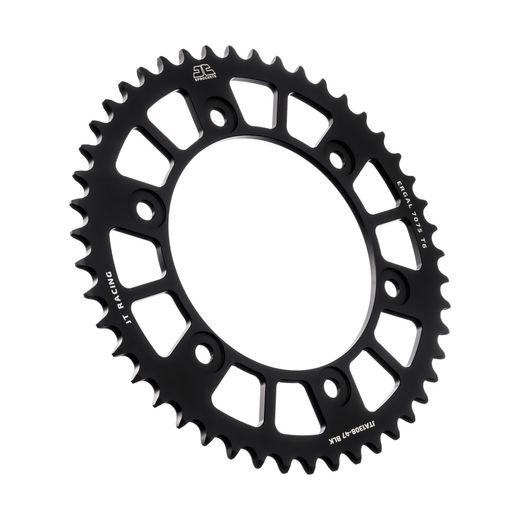 Aluminijasti zadnji verižnik (zobnik) JT JTA 1308-47BLK 47T, 520 Črn