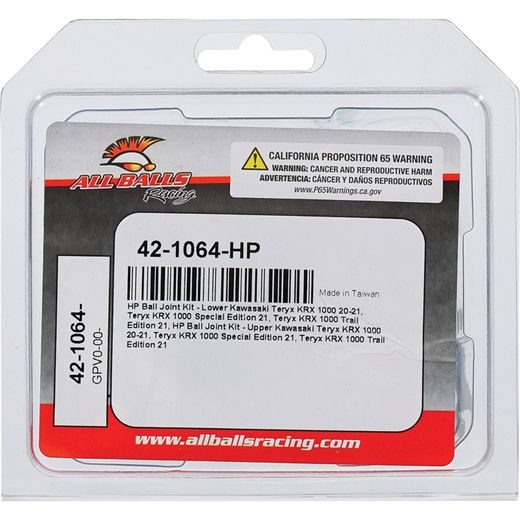 Ball Joint Kit All Balls Racing 42-1064-HP HP lower