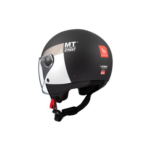 Helmet MT Helmets STREET S Inboard D2 MATT S