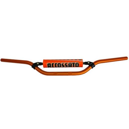 Krmilo - balanca ACCOSSATO aluminium, 22 mm oranžna