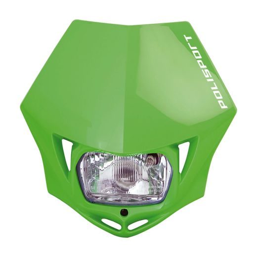 Headlight POLISPORT MMX 8663500007 Zelena