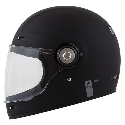Integralna čelada CASSIDA Fibre matt black XL