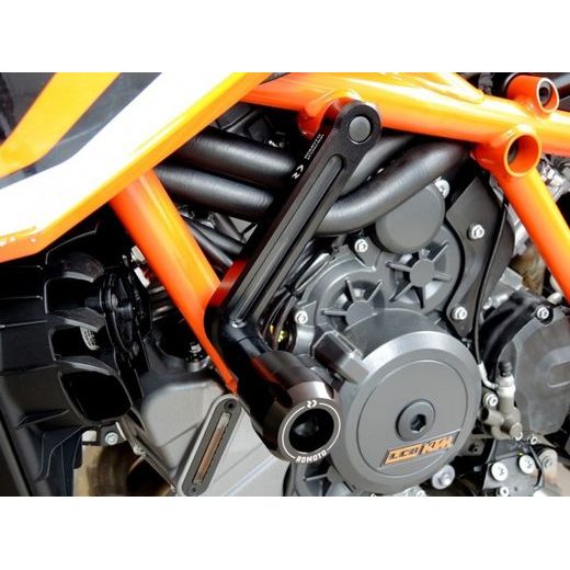 Crash protectors RDMOTO KTM13N black polyamide