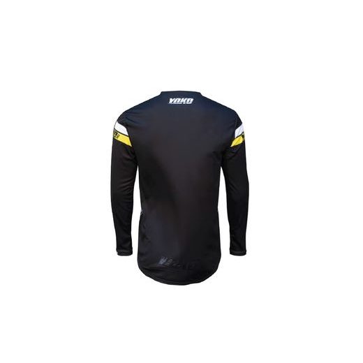 MX dres YOKO TRE black/yellow S