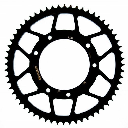 Zadnji verižnik (zobnik) SUPERSPROX RFE-1131:60-BLK črna 60T, 420