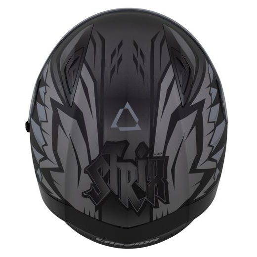Integralna čelada CASSIDA Orbit Strix black matt, gray XL