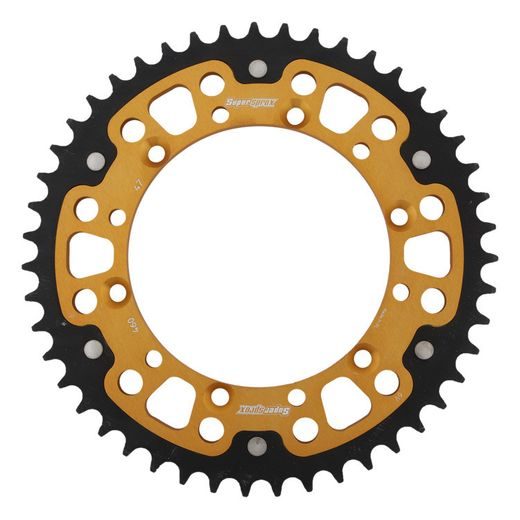 Zadnji verižnik (zobnik) SUPERSPROX STEALTH RST-460:47-GLD zlata 47T, 520
