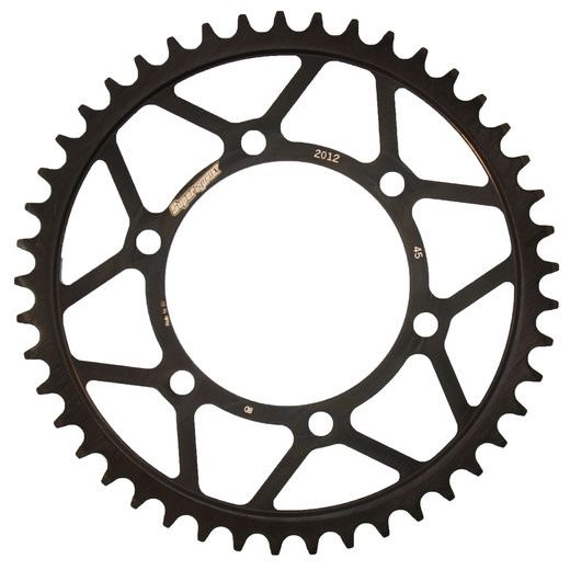 Zadnji verižnik (zobnik) SUPERSPROX RFE-2012:45-BLK črna 45T, 525