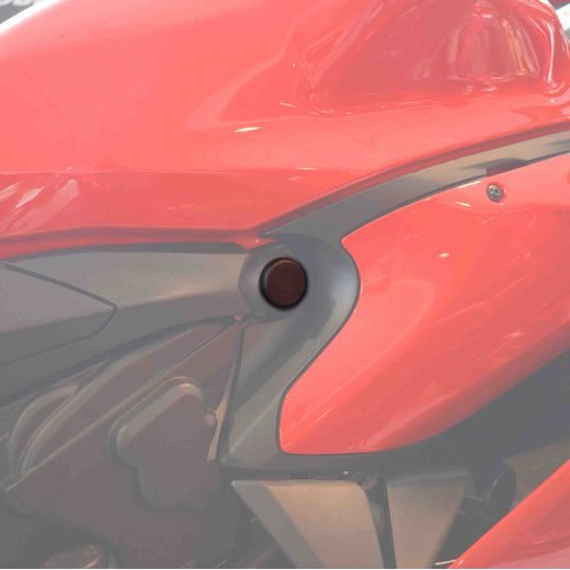 Chassis cap covers PUIG 9631N črna