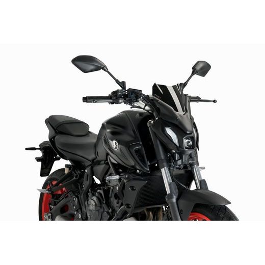 Windshield PUIG NEW GEN. SPORT 20618N črna