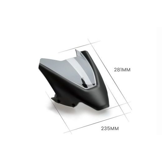 Windshield PUIG NEW GEN. SPORT 20467F dark smoke