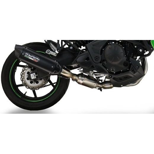 Celoten izpušni sistem GPR FURORE-X E5.CO.K.186.CAT.FUXTITBL Titanium Matte Black