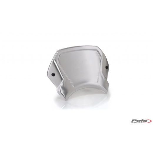 Windshield PUIG FRONTAL PLATE 3701P srebrna aluminium