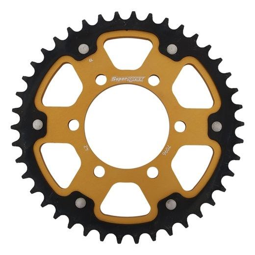 Zadnji verižnik (zobnik) SUPERSPROX STEALTH RST-7096:42-GLD zlata 42T, 530