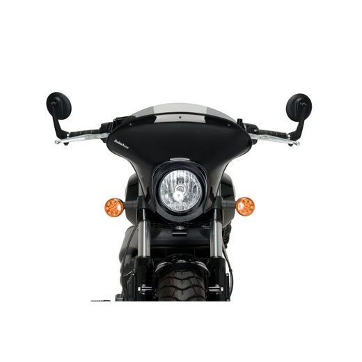 Windscreen PUIG BATWING SML 21073H smoke kratka (short)