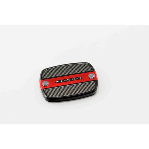Brake / clutch tank cover PUIG 9269R rdeč