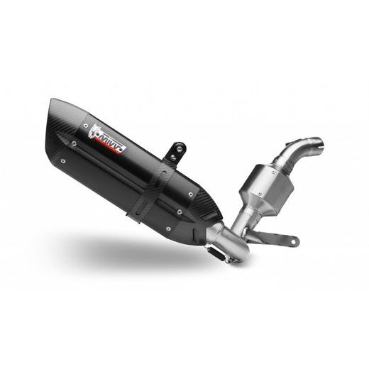 Celoten izpušni sistem 1x1 MIVV SUONO KT.009.L9 Steel Black