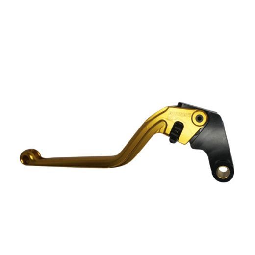 Clutch Lever ACCOSSATO ESB022 fixed CNC-worked aluminium, gold