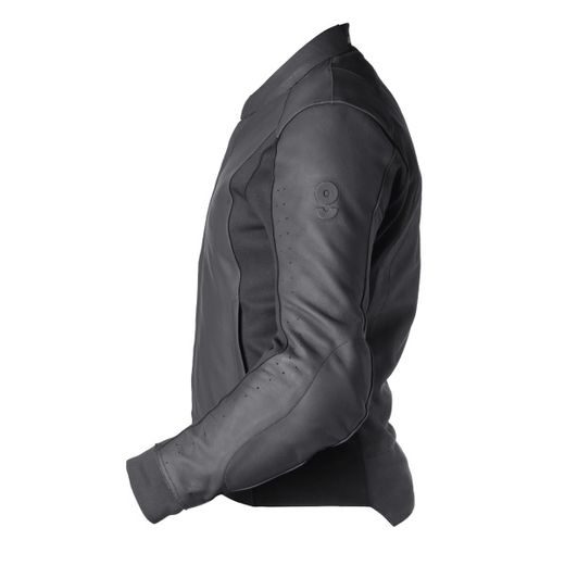 Leather jacket GMS GS-1 ZG73001 črna 64H