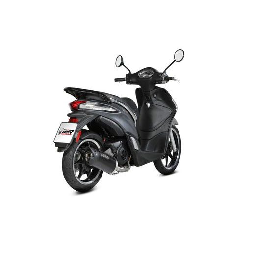 Celoten izpušni sistem 1x1 MIVV MOVER MV.PG.0009.LV Črn