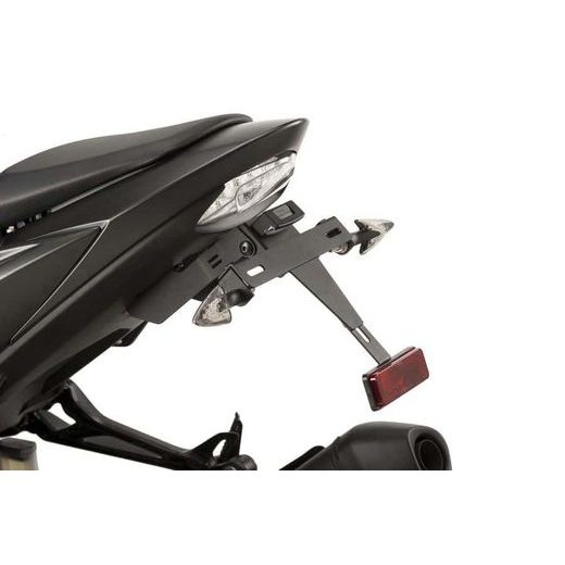 Adjustable license support PUIG 9422N črna