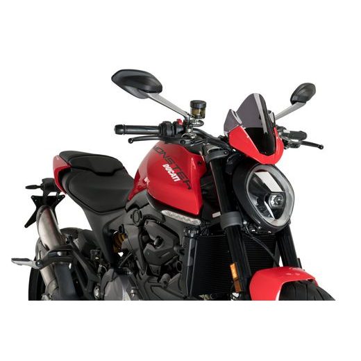 Windscreen PUIG SPORT 20688F dark smoke