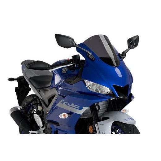 Windscreen PUIG R-RACER 3737F dark smoke