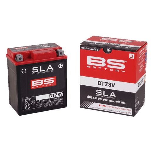 Tovarniško aktiviran akumulator BS-BATTERY BTZ8V (FA) (YTZ8V (FA)) SLA