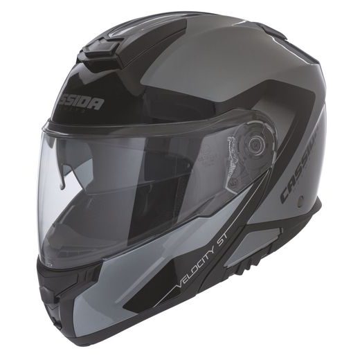 Integralna čelada CASSIDA VELOCITY ST 2.1 titanium silver / black 2XL