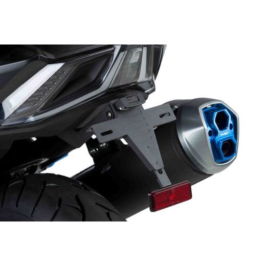 Adjustable license support PUIG 9534N črna