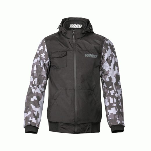Jakna YOKO SKLODDI black / camo /grey M