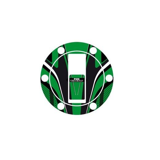 Fuel cap cover PUIG RADIKAL 6294V zelena