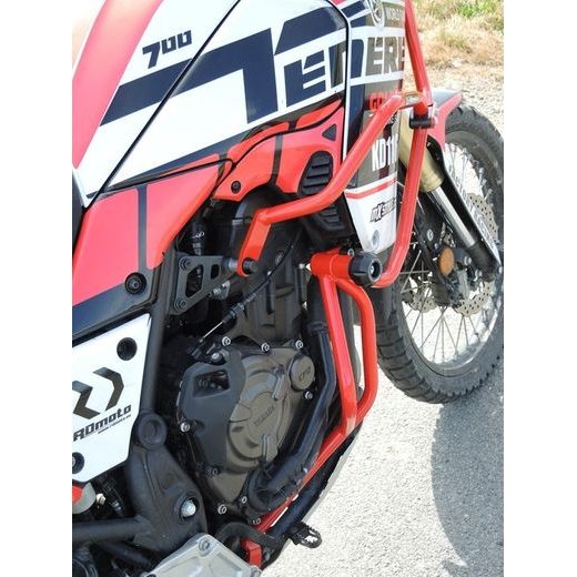 Engine guards RDMOTO CF140R Rdeč (with protectors)