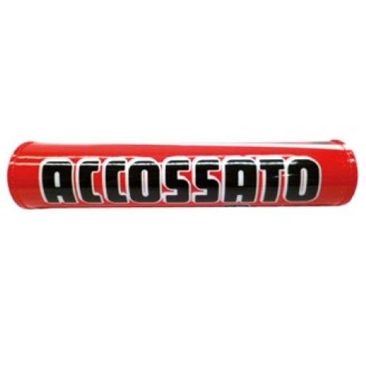 Spongy buffer ACCOSSATO SH2R for handlebars with diameter 22 mm rdeč