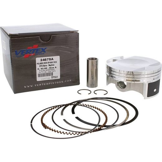 Complete piston VERTEX 24679A Cylinder 93, piston 92,94 mm (High compression)