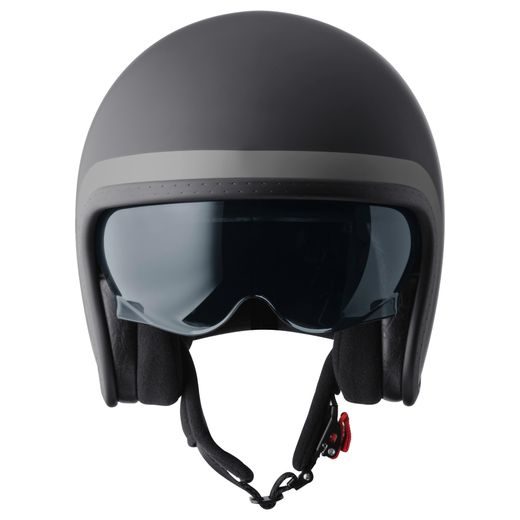 Jet čelada GMS RIDE ZG11702 matt black-grey S
