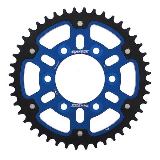 Zadnji verižnik (zobnik) SUPERSPROX STEALTH RST-1489:44-BLU moder 44T, 525