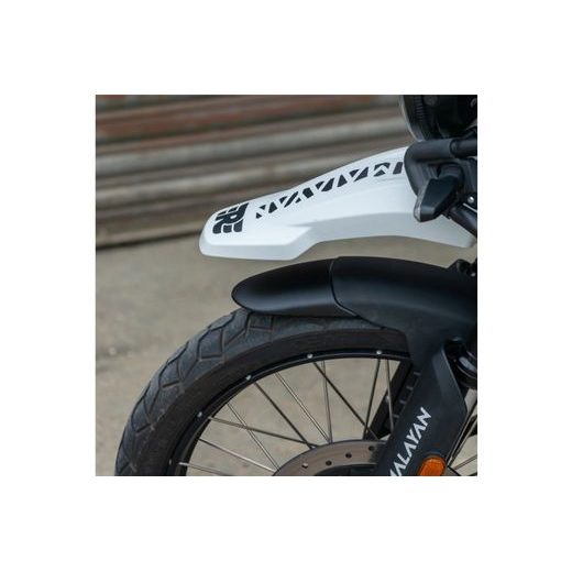 Front fender extension PUIG 22496N črna
