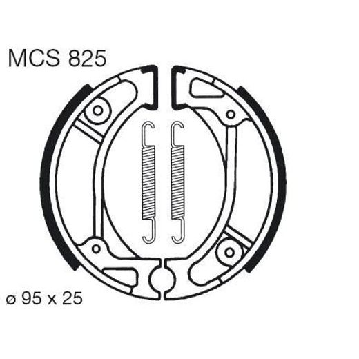 Zavorne čeljusti LUCAS MCS 825