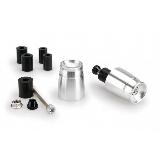 Bar ends PUIG SPORT 21011P srebrna UNIVERSAL M6 13-18mm.