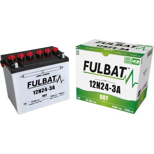 Konvencionalen akumulator (priložena kislina) FULBAT 12N24-3A