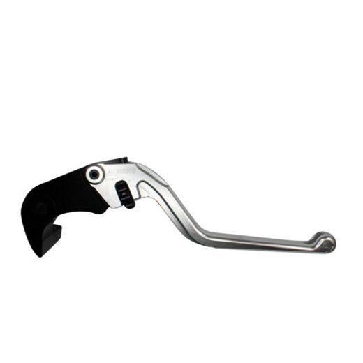 Ročica zavore ACCOSSATO EDF035 fixed CNC-worked aluminium, silver
